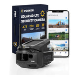 Vosker V150 Solar Powered LTE Smart Security Camera