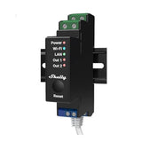 Shelly Pro 2 Wi-Fi, LAN, Bluetooth DIN Rail Smart Relay