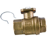 FortrezZ Brass Water Shut-off Valve