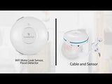 Wasserstein Wi-Fi Smart Water Leak Sensor